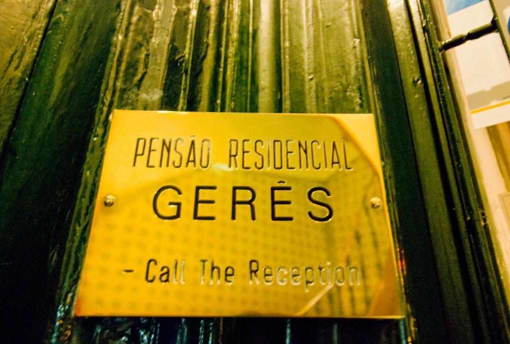 Residencial Geres Hotel Lisboa Eksteriør billede